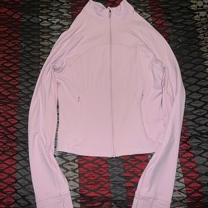 Lululemon pink peony cropped define jacket size 6